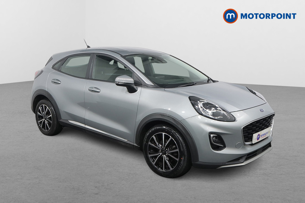 Ford Puma Titanium Manual Petrol-Electric Hybrid SUV - Stock Number (1548159) - Drivers side front corner
