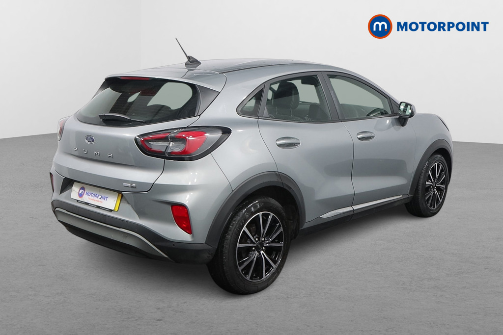 Ford Puma Titanium Manual Petrol-Electric Hybrid SUV - Stock Number (1548159) - Drivers side rear corner