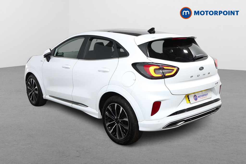 Ford Puma St-Line Vignale Manual Petrol-Electric Hybrid SUV - Stock Number (1548518) - Passenger side rear corner