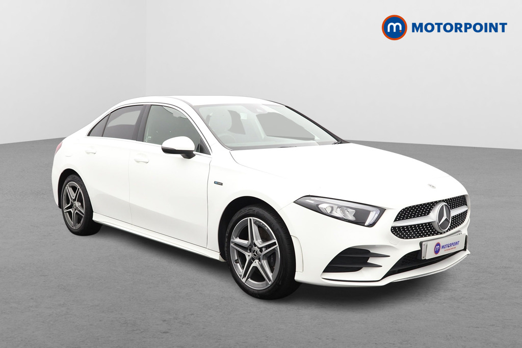 Mercedes-Benz A Class Amg Line Automatic Petrol Plug-In Hybrid Saloon - Stock Number (1549431) - Drivers side front corner