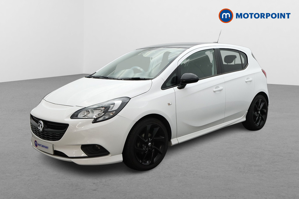 Vauxhall Corsa Sri Vx-Line Nav Black Manual Petrol Hatchback - Stock Number (1537385) - Passenger side front corner