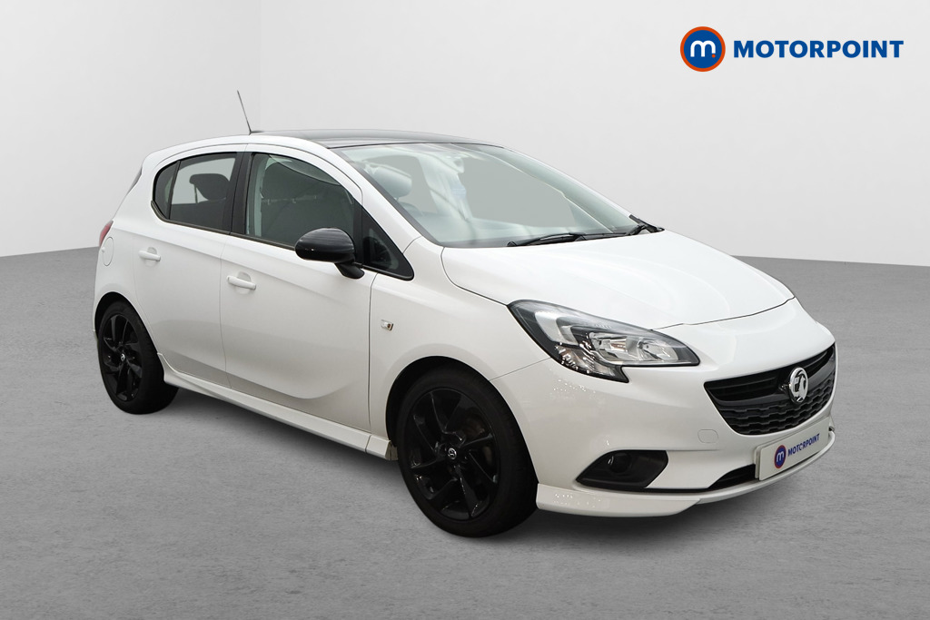 Vauxhall Corsa Sri Vx-Line Nav Black Manual Petrol Hatchback - Stock Number (1537385) - Drivers side front corner