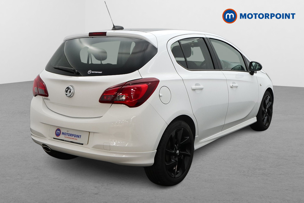 Vauxhall Corsa Sri Vx-Line Nav Black Manual Petrol Hatchback - Stock Number (1537385) - Drivers side rear corner