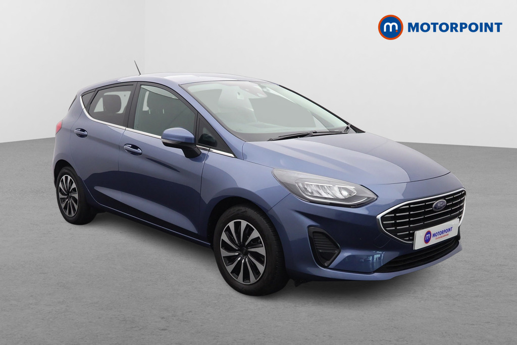 Ford Fiesta Titanium Manual Petrol Hatchback - Stock Number (1542849) - Drivers side front corner