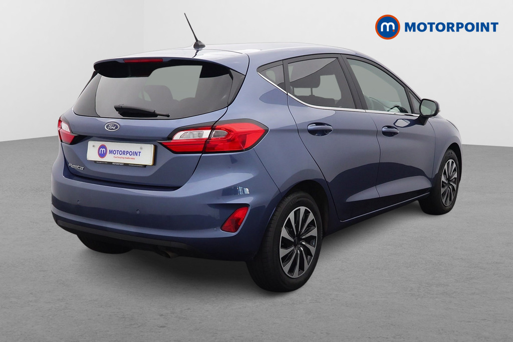 Ford Fiesta Titanium Manual Petrol Hatchback - Stock Number (1542849) - Drivers side rear corner