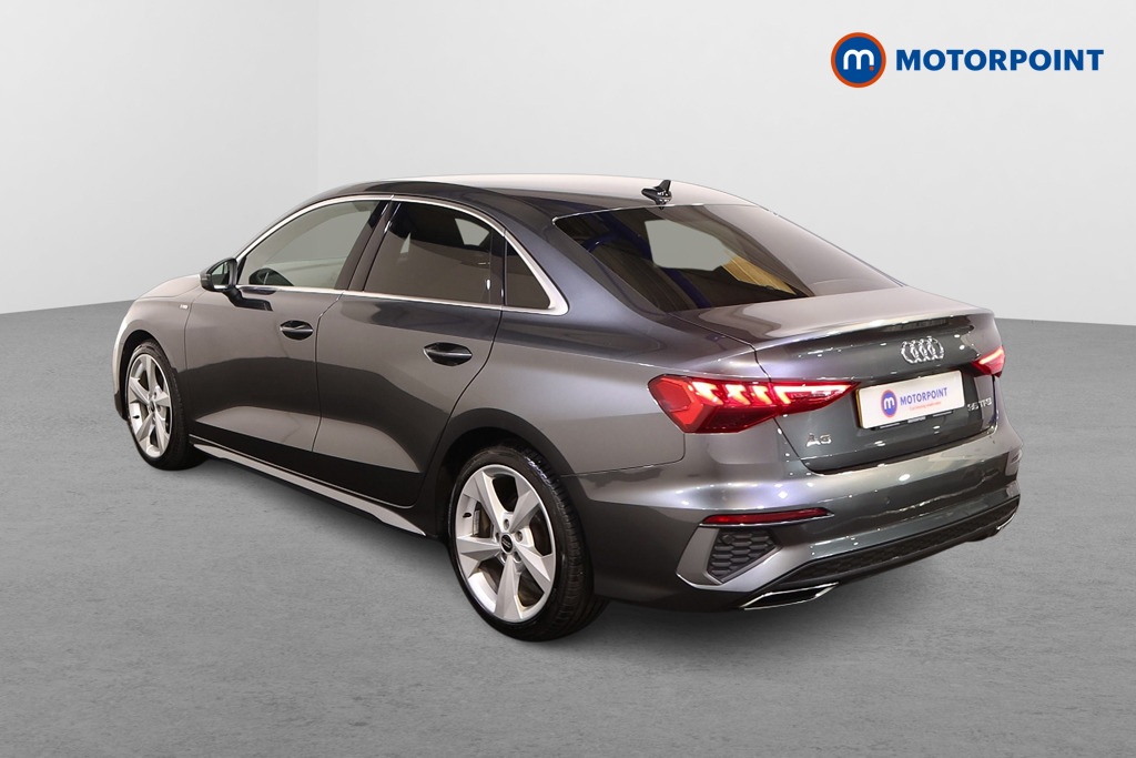 Audi A3 S Line Automatic Petrol Saloon - Stock Number (1542921) - Passenger side rear corner