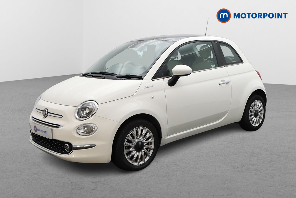 Fiat 500 Dolcevita Manual Petrol-Electric Hybrid Hatchback - Stock Number (1543114) - Passenger side front corner