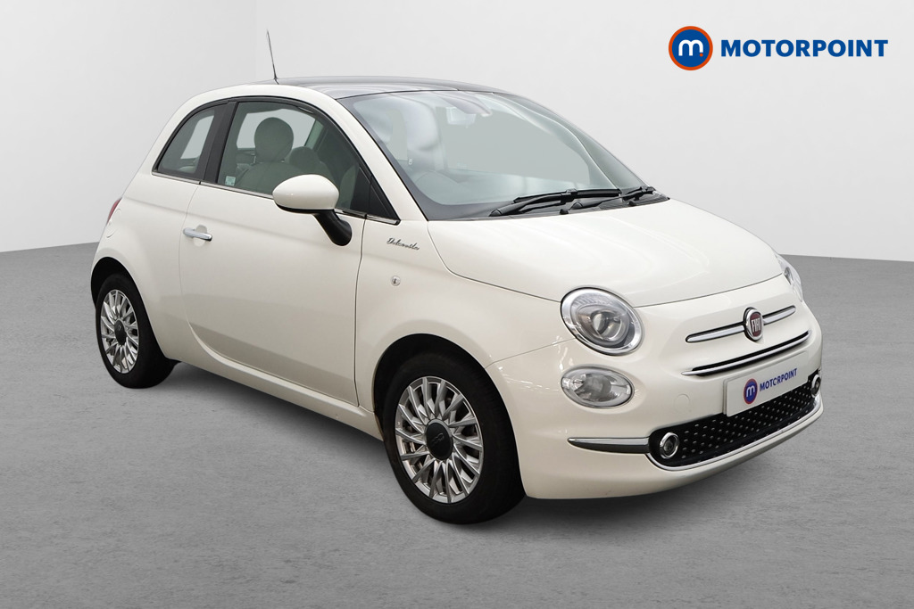 Fiat 500 Dolcevita Manual Petrol-Electric Hybrid Hatchback - Stock Number (1543114) - Drivers side front corner