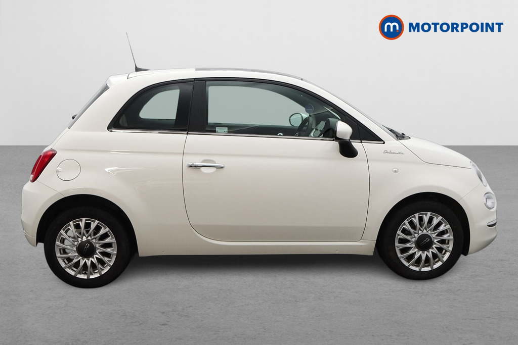 Fiat 500 Dolcevita Manual Petrol-Electric Hybrid Hatchback - Stock Number (1543114) - Drivers side