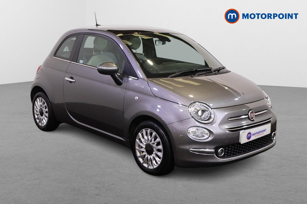 Fiat 500 Dolcevita Manual Petrol-Electric Hybrid Hatchback - Stock Number (1543190) - Drivers side front corner