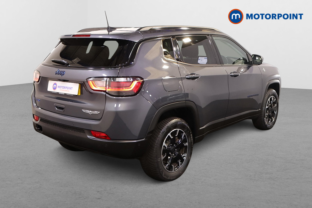 Jeep Compass Trailhawk Automatic Petrol Plug-In Hybrid SUV - Stock Number (1544810) - Drivers side rear corner