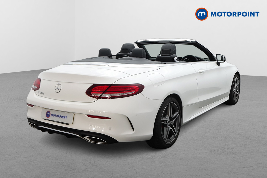 Mercedes-Benz C Class Amg Line Automatic Petrol Convertible - Stock Number (1545040) - Drivers side rear corner