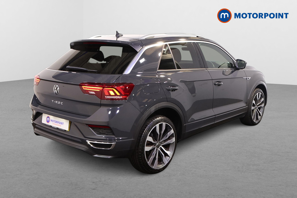 Volkswagen T-Roc R-Line Automatic Petrol SUV - Stock Number (1546419) - Drivers side rear corner