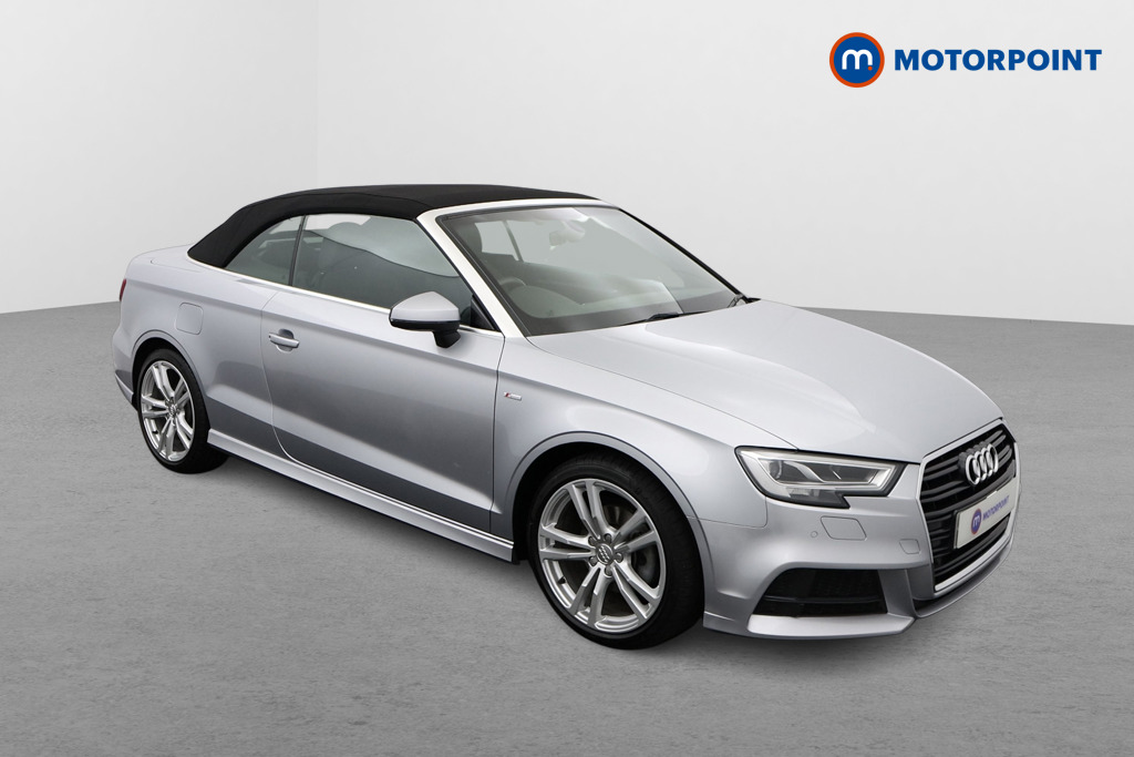 Audi A3 S Line Automatic Petrol Convertible - Stock Number (1546541) - Drivers side front corner