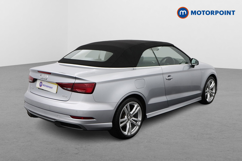 Audi A3 S Line Automatic Petrol Convertible - Stock Number (1546541) - Drivers side rear corner