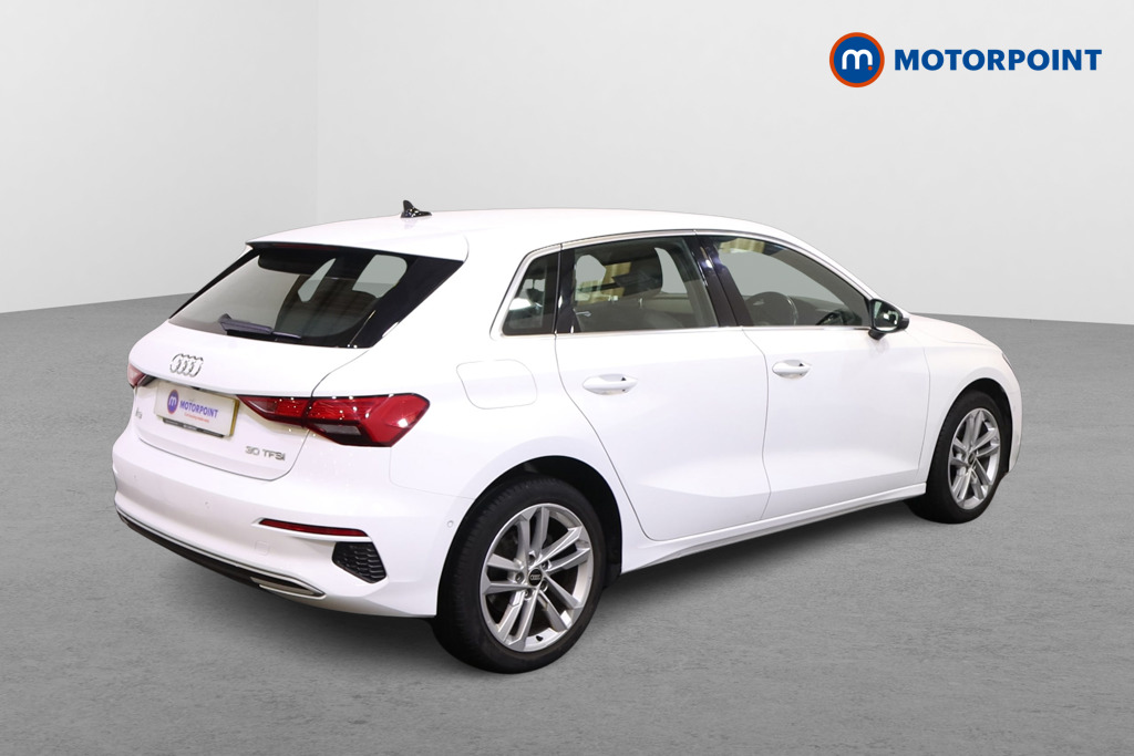 Audi A3 Sport Manual Petrol Hatchback - Stock Number (1546693) - Drivers side rear corner