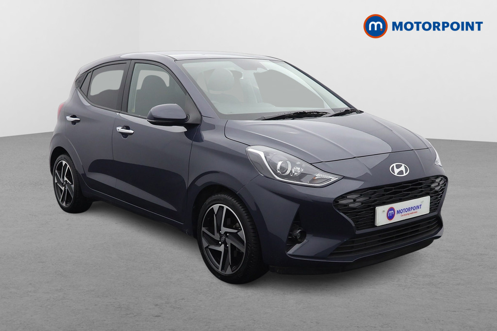 Hyundai I10 Premium Automatic Petrol Hatchback - Stock Number (1547292) - Drivers side front corner