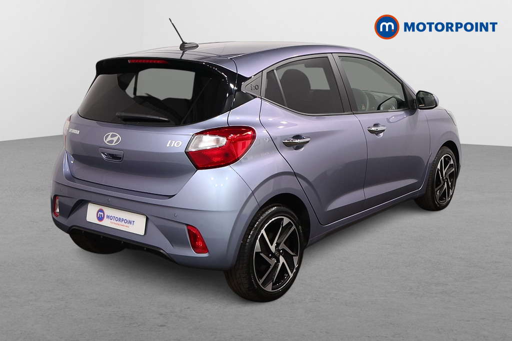 Hyundai I10 Premium Automatic Petrol Hatchback - Stock Number (1547302) - Drivers side rear corner