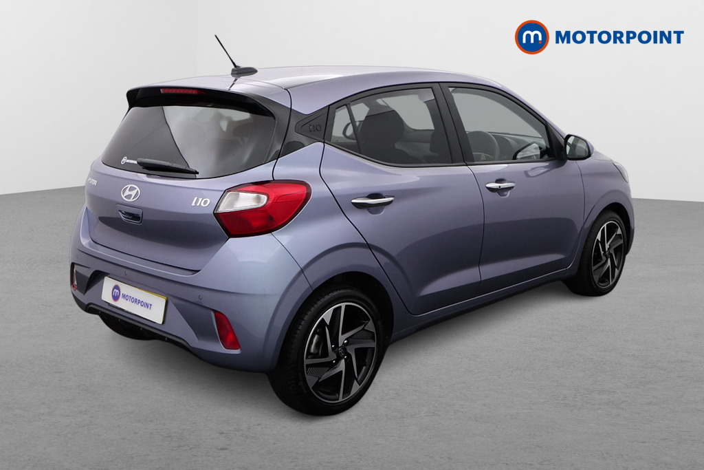 Hyundai I10 Premium Automatic Petrol Hatchback - Stock Number (1547315) - Drivers side rear corner