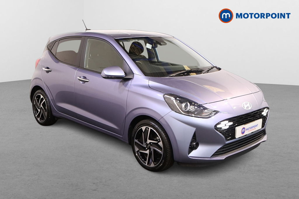 Hyundai I10 Premium Automatic Petrol Hatchback - Stock Number (1547316) - Drivers side front corner