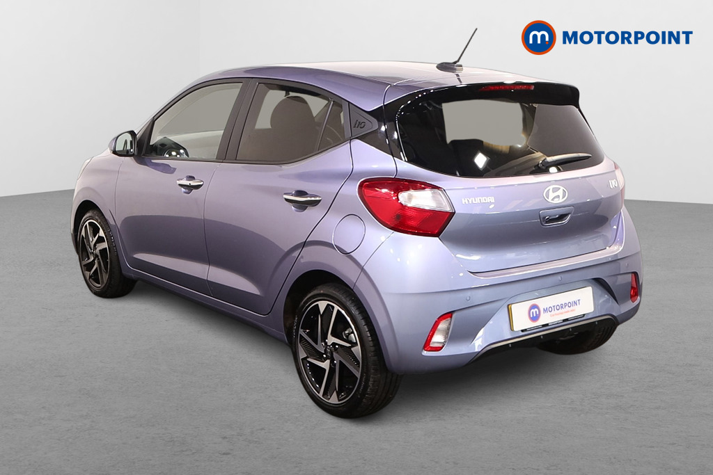 Hyundai I10 Premium Automatic Petrol Hatchback - Stock Number (1547316) - Passenger side rear corner