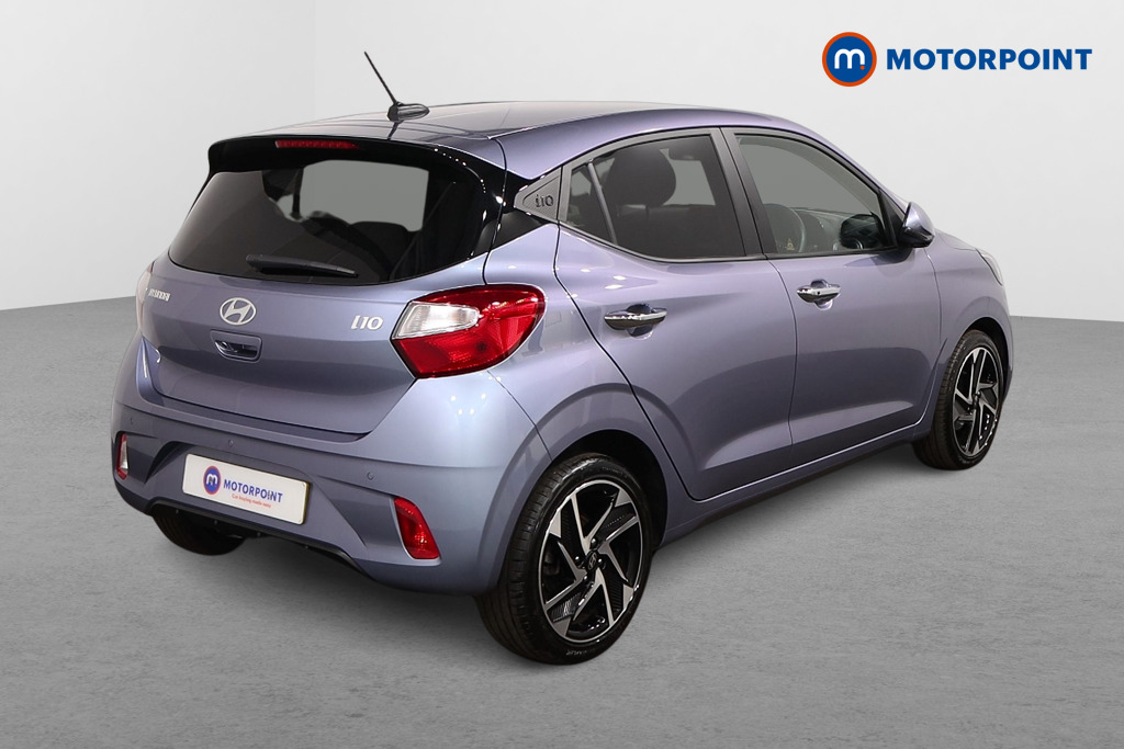Hyundai I10 Premium Automatic Petrol Hatchback - Stock Number (1547329) - Drivers side rear corner