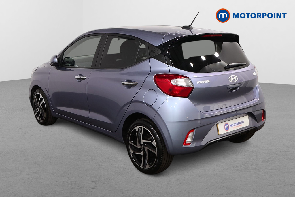 Hyundai I10 Premium Automatic Petrol Hatchback - Stock Number (1547329) - Passenger side rear corner