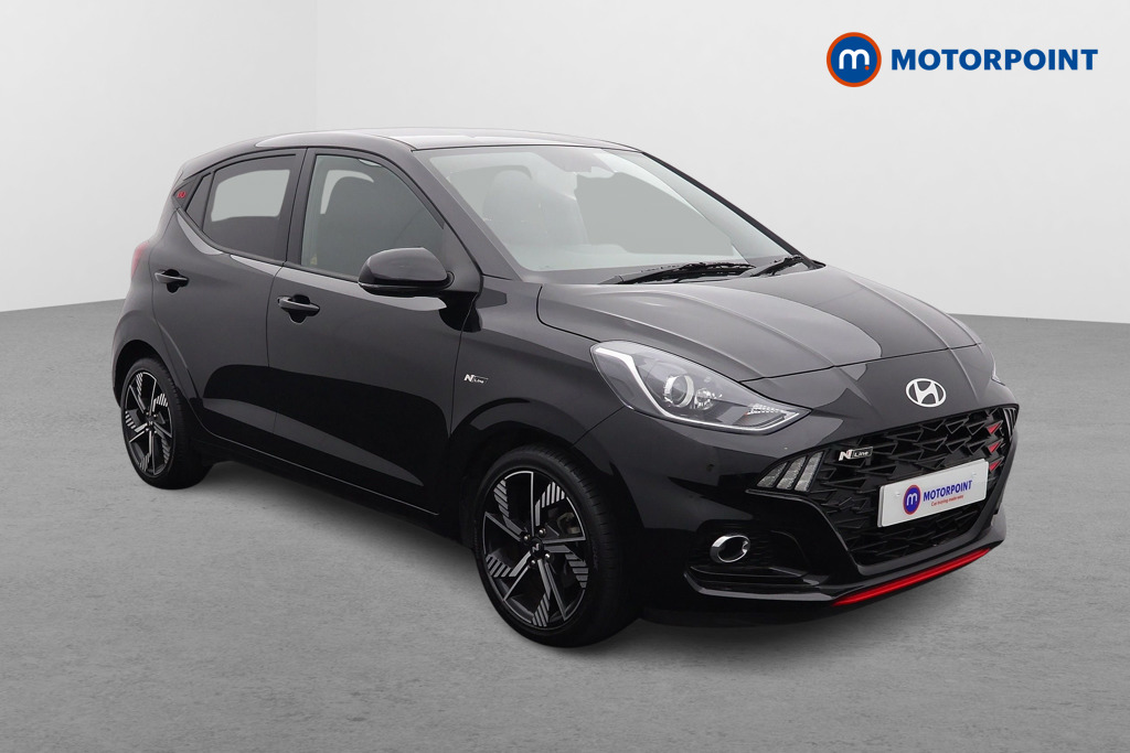 Hyundai I10 N Line Manual Petrol Hatchback - Stock Number (1547354) - Drivers side front corner
