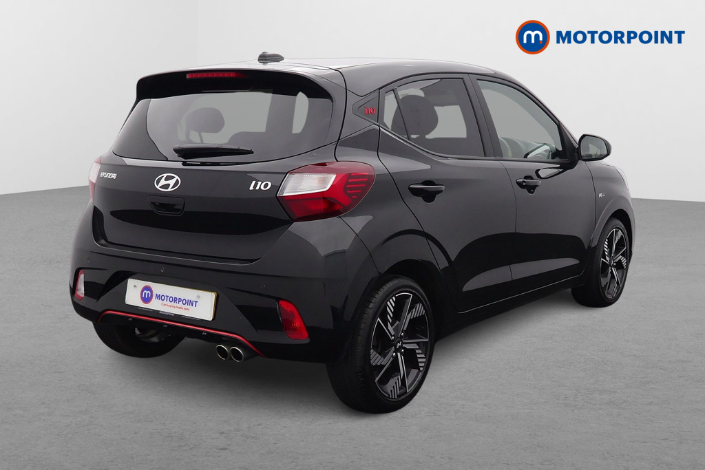 Hyundai I10 N Line Manual Petrol Hatchback - Stock Number (1547354) - Drivers side rear corner
