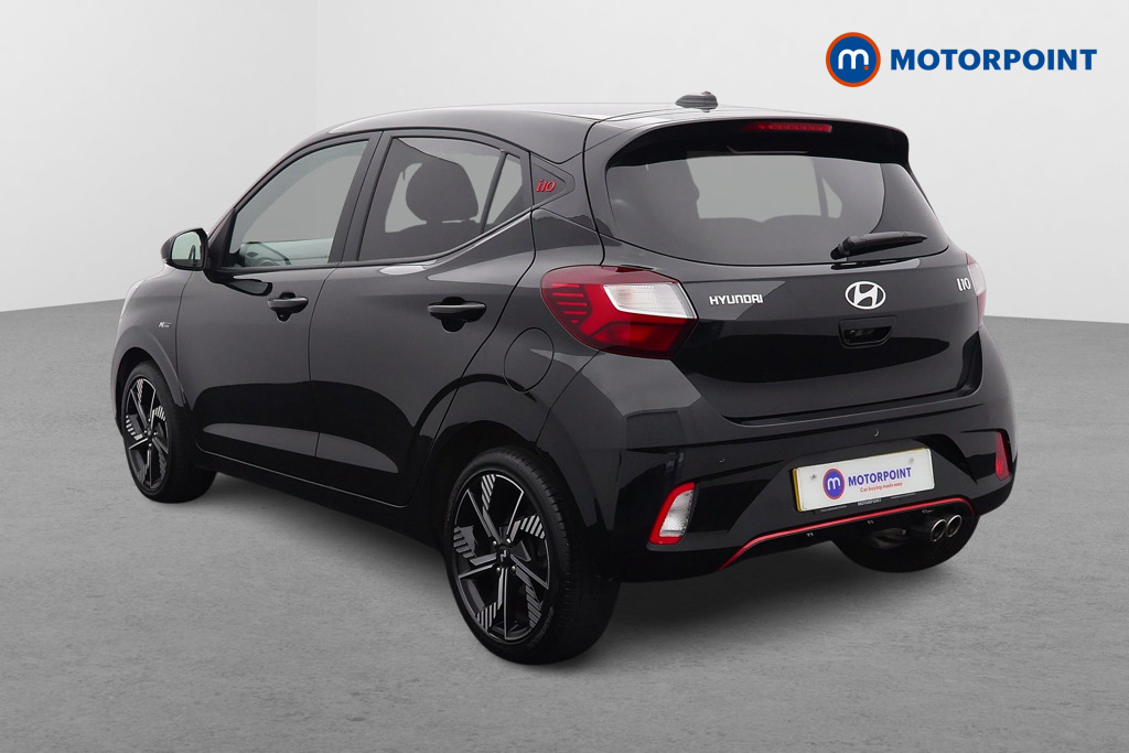 Hyundai I10 N Line Manual Petrol Hatchback - Stock Number (1547354) - Passenger side rear corner
