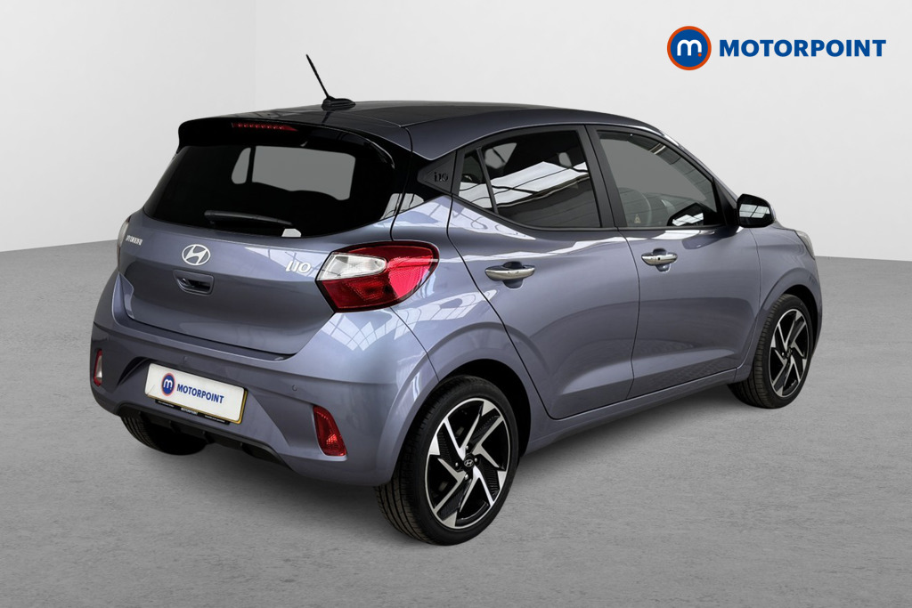 Hyundai I10 Premium Automatic Petrol Hatchback - Stock Number (1547462) - Drivers side rear corner
