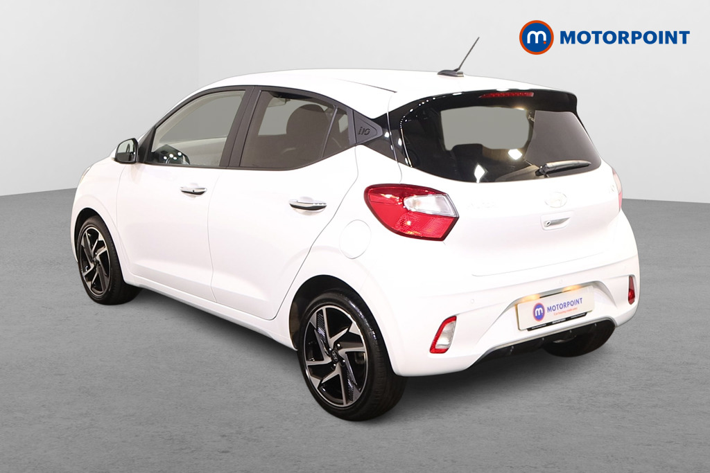 Hyundai I10 Premium Automatic Petrol Hatchback - Stock Number (1547539) - Passenger side rear corner