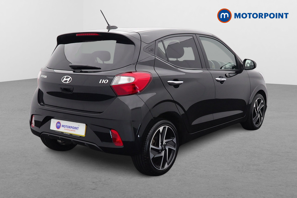 Hyundai I10 Premium Automatic Petrol Hatchback - Stock Number (1547682) - Drivers side rear corner