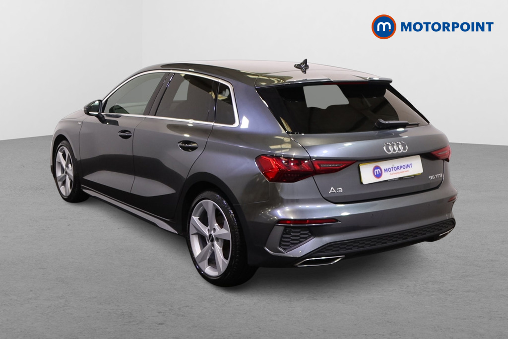 Audi A3 S Line Automatic Petrol Hatchback - Stock Number (1548090) - Passenger side rear corner
