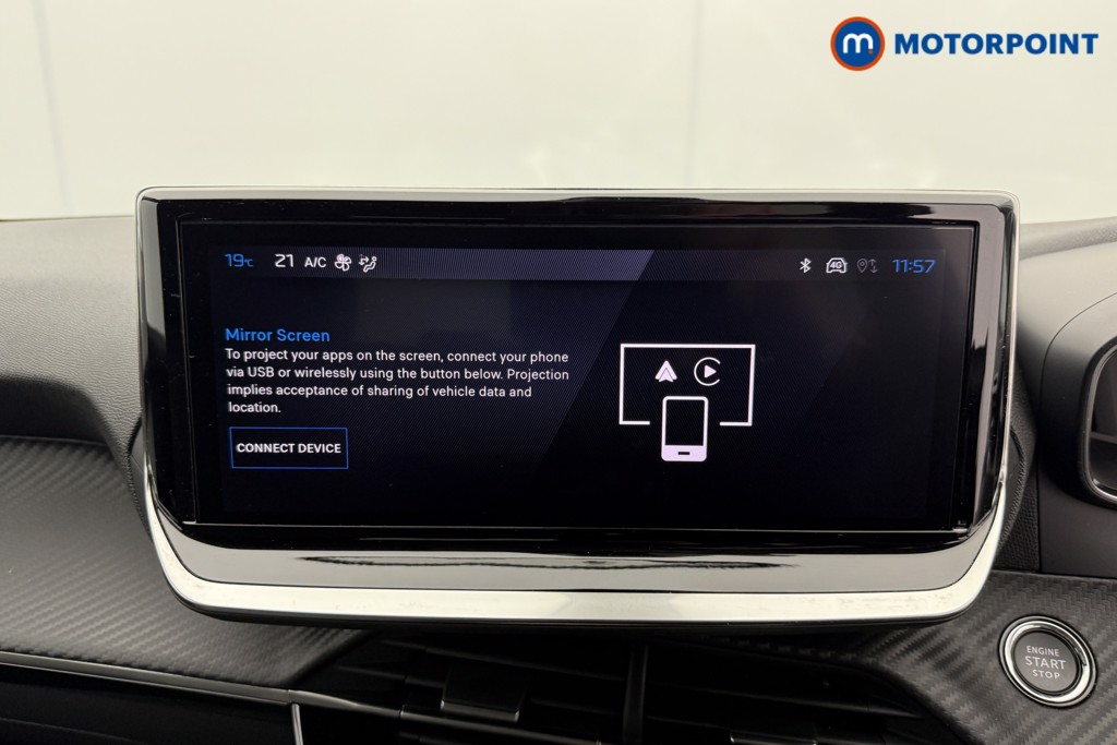 Peugeot 208 Allure Automatic Petrol-Electric Hybrid Hatchback - Stock Number (1548428) - 7th supplementary image
