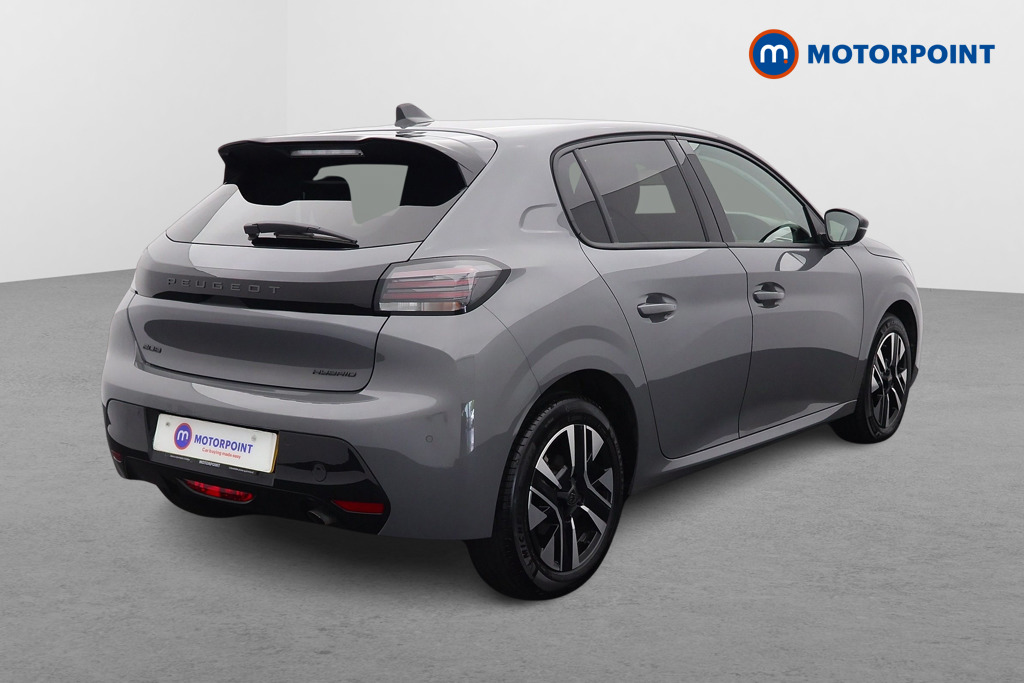 Peugeot 208 Allure Automatic Petrol-Electric Hybrid Hatchback - Stock Number (1548428) - Drivers side rear corner