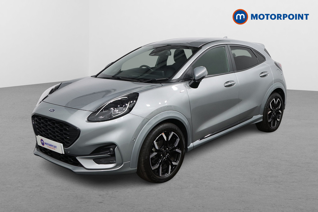 Ford Puma St-Line X Manual Petrol-Electric Hybrid SUV - Stock Number (1548492) - Passenger side front corner