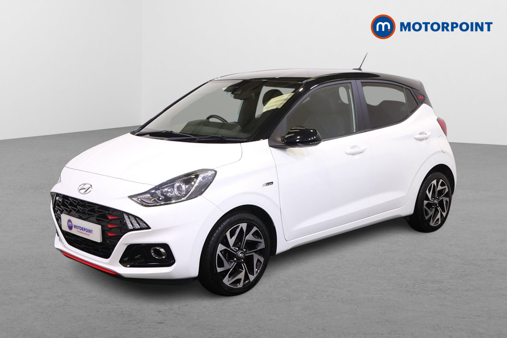 Hyundai I10 N Line Manual Petrol Hatchback - Stock Number (1548686) - Passenger side front corner