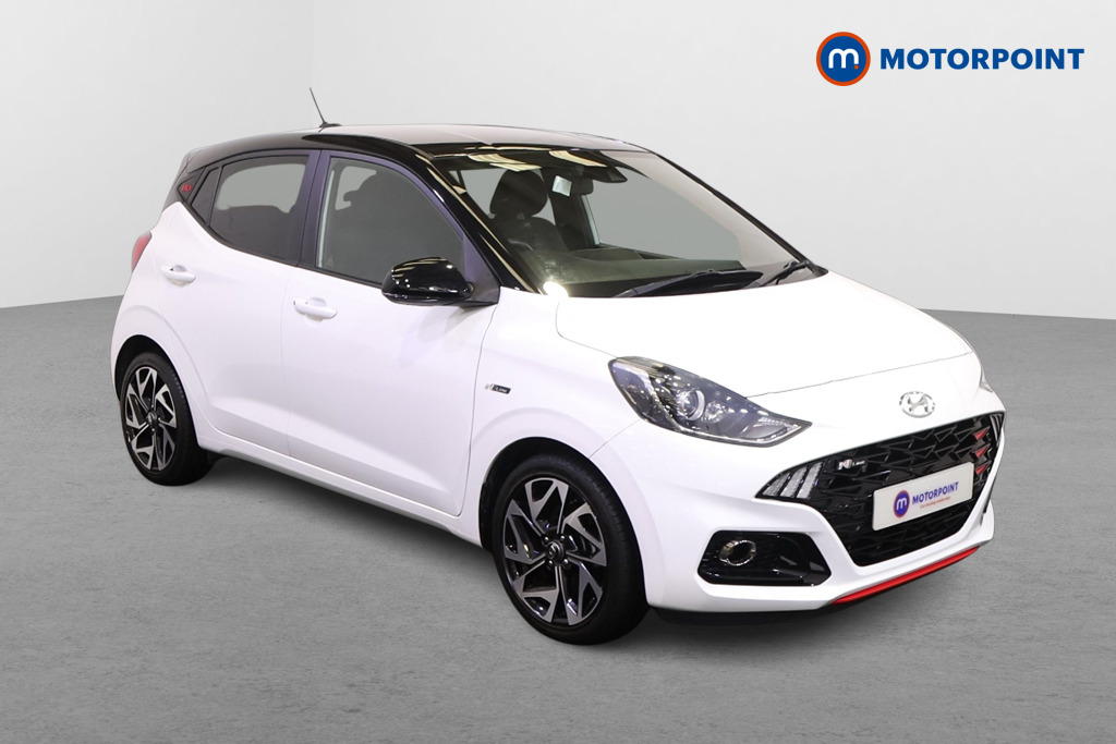 Hyundai I10 N Line Manual Petrol Hatchback - Stock Number (1548686) - Drivers side front corner