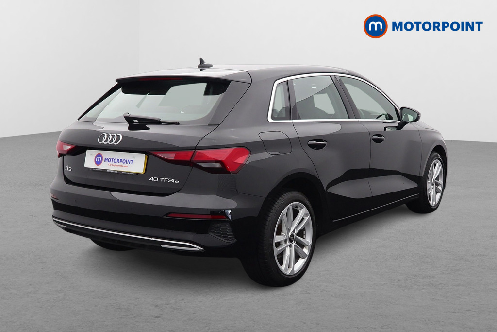 Audi A3 Sport Automatic Petrol Plug-In Hybrid Hatchback - Stock Number (1548793) - Drivers side rear corner