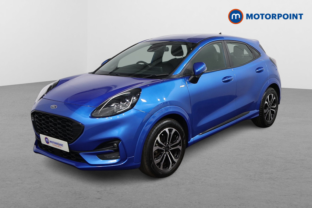 Ford Puma St-Line Manual Petrol-Electric Hybrid SUV - Stock Number (1549207) - Passenger side front corner