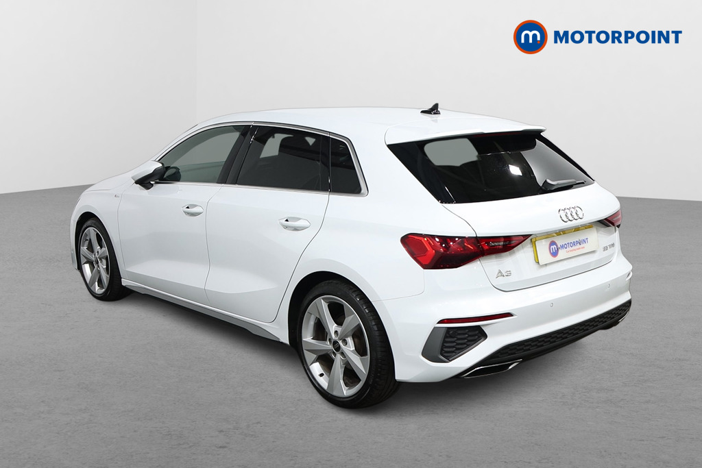 Audi A3 S Line Automatic Petrol Hatchback - Stock Number (1550548) - Passenger side rear corner