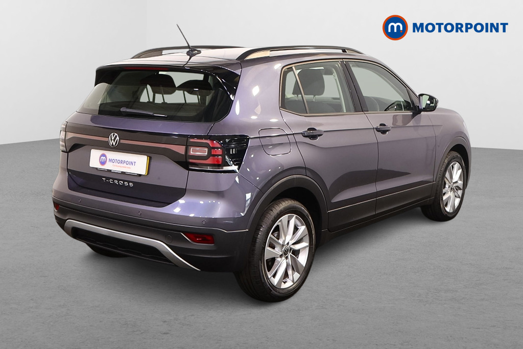 Volkswagen T-Cross SE Manual Petrol SUV - Stock Number (1543546) - Drivers side rear corner