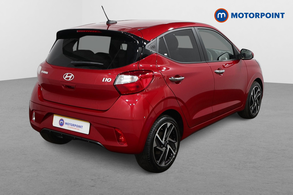 Hyundai I10 Premium Automatic Petrol Hatchback - Stock Number (1547324) - Drivers side rear corner