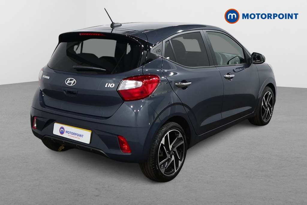 Hyundai I10 Premium Automatic Petrol Hatchback - Stock Number (1547345) - Drivers side rear corner