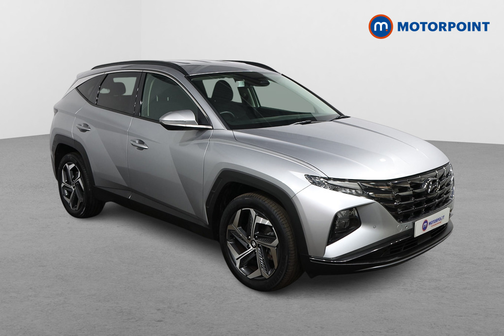 Hyundai Tucson Premium Automatic Petrol-Electric Hybrid SUV - Stock Number (1547358) - Drivers side front corner