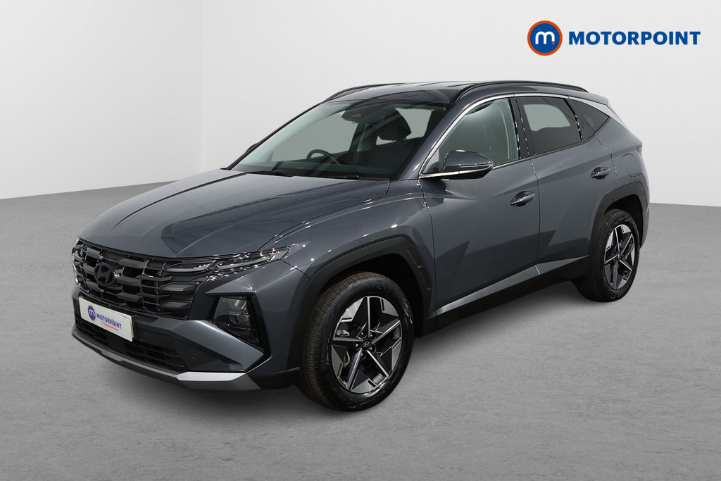 Hyundai Tucson Premium Automatic Petrol-Electric Hybrid SUV - Stock Number (1547554) - Passenger side front corner