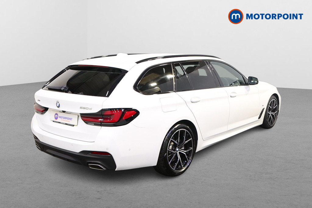 BMW 5 Series M Sport Automatic Diesel Estate - Stock Number (1548987) - Drivers side rear corner