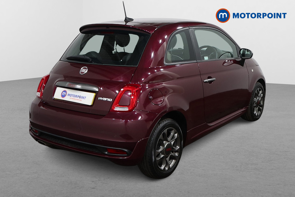 Fiat 500 Sport Manual Petrol-Electric Hybrid Hatchback - Stock Number (1550085) - Drivers side rear corner