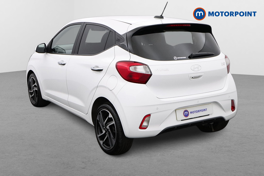 Hyundai I10 Premium Automatic Petrol Hatchback - Stock Number (1547344) - Passenger side rear corner